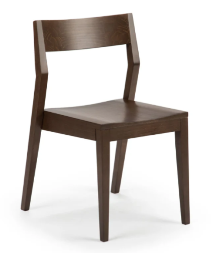 Solid Wood Dining Chair Single